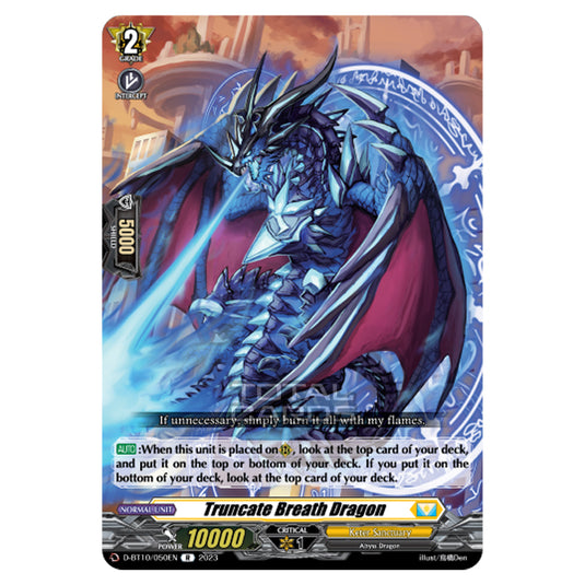 Cardfight!! Vanguard - Dragon Masquerade - Truncate Breath Dragon (R) D-BT10/050