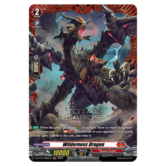 Cardfight!! Vanguard - Dragon Masquerade - Wilderness Dragon (FR) D-BT10/FR05