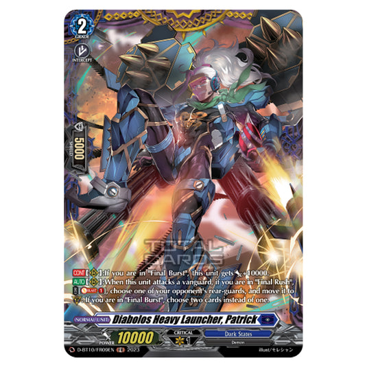 Cardfight!! Vanguard - Dragon Masquerade - Diabolos Heavy Launcher, Patrick (FR) D-BT10/FR09