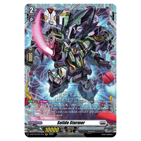 Cardfight!! Vanguard - Dragon Masquerade - Solide Sturmer (FR) D-BT10/FR17