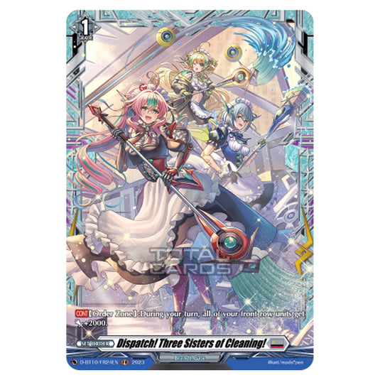 Cardfight!! Vanguard - Dragon Masquerade - Dispatch! Three Sisters of Cleaning! (FR) D-BT10/FR24