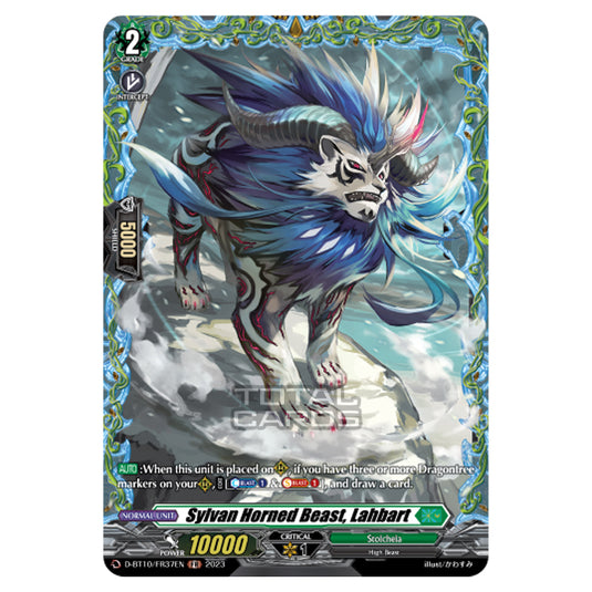 Cardfight!! Vanguard - Dragon Masquerade - Sylvan Horned Beast, Lahbart (FR) D-BT10/FR37