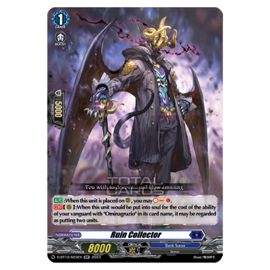 Cardfight!! Vanguard - Evenfall Onslaught - Ruin Collector (RR) D-BT12-023EN