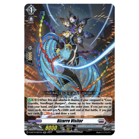 Cardfight!! Vanguard - Evenfall Onslaught - Bizarre Visitor (RR) D-BT12-027EN