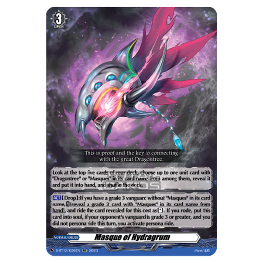 Cardfight!! Vanguard - Evenfall Onslaught - Masque of Hydragrum (RR) D-BT12-036EN