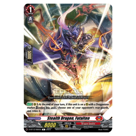 Cardfight!! Vanguard - Evenfall Onslaught - Stealth Dragon, Futaiten (C) D-BT12-060EN