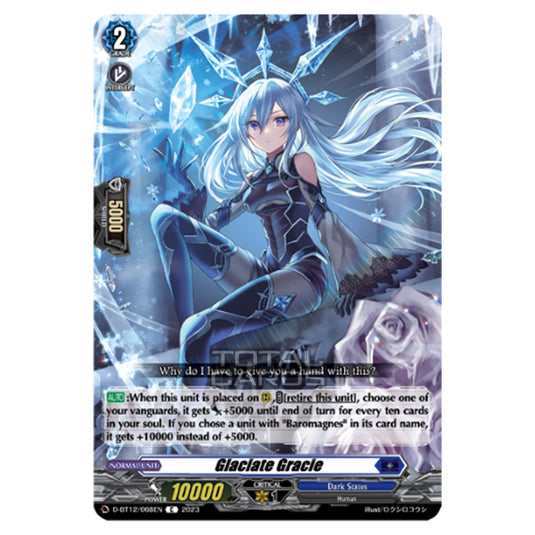 Cardfight!! Vanguard - Evenfall Onslaught - Glaciate Gracie (C) D-BT12-068EN