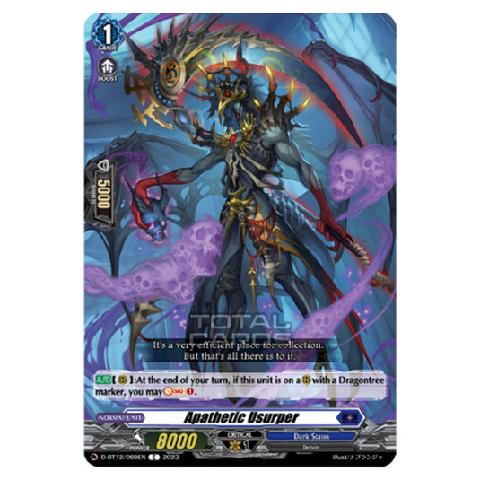 Cardfight!! Vanguard - Evenfall Onslaught - Apathetic Usurper (C) D-BT12-069EN