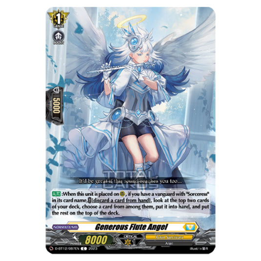 Cardfight!! Vanguard - Evenfall Onslaught - Generous Flute Angel (C) D-BT12-087EN