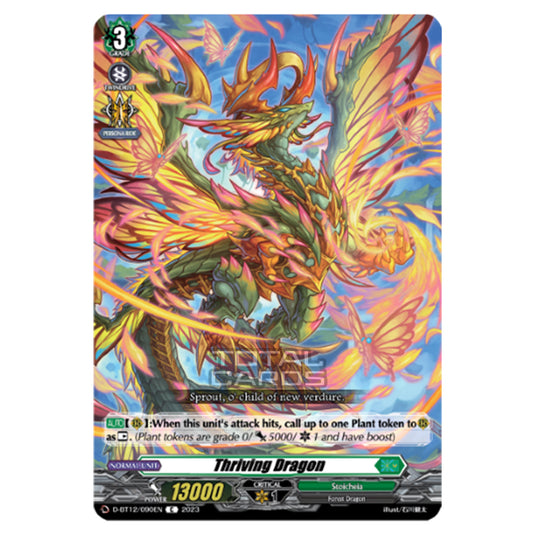 Cardfight!! Vanguard - Evenfall Onslaught - Thriving Dragon (C) D-BT12-090EN