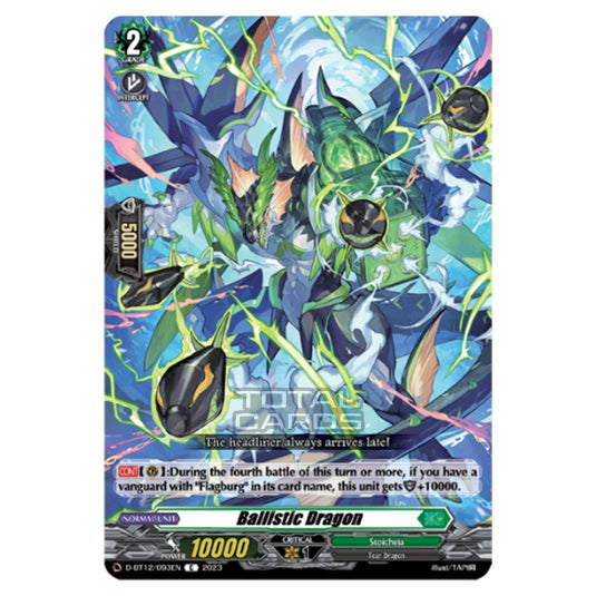 Cardfight!! Vanguard - Evenfall Onslaught - Ballistic Dragon (C) D-BT12-093EN