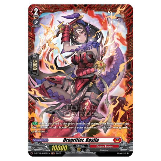 Cardfight!! Vanguard - Evenfall Onslaught - Dragritter, Basila (FR) D-BT12-FR02EN