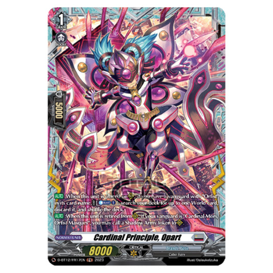 Cardfight!! Vanguard - Evenfall Onslaught - Cardinal Principle, Opart (FR) D-BT12-FR17EN