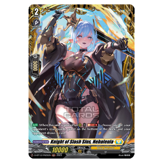 Cardfight!! Vanguard - Evenfall Onslaught - Knight of Slash Sins, Nehalenia (FR) D-BT12-FR25EN