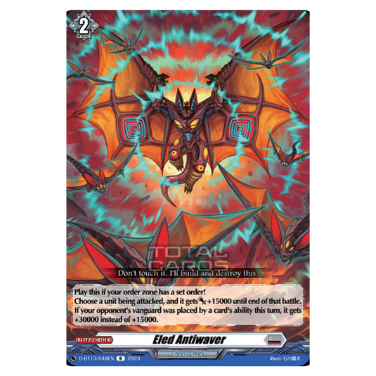 Cardfight!! Vanguard - D-BT13 - Flight of Chakrabarthi - Eled Antiwaver (R) D-BT13/048EN