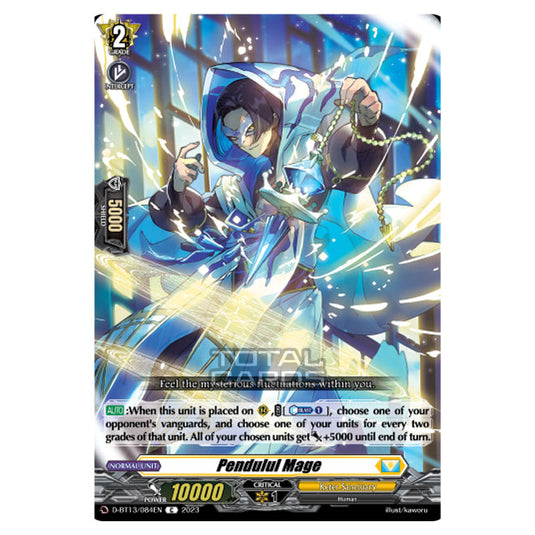 Cardfight!! Vanguard - D-BT13 - Flight of Chakrabarthi - Pendulul Mage (C) D-BT13/084EN