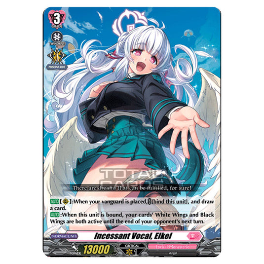 Cardfight!! Vanguard - D LBT01 - Lyrical Melody - Downpouring Singer, Elkiel (RRR) D-LBT01/005