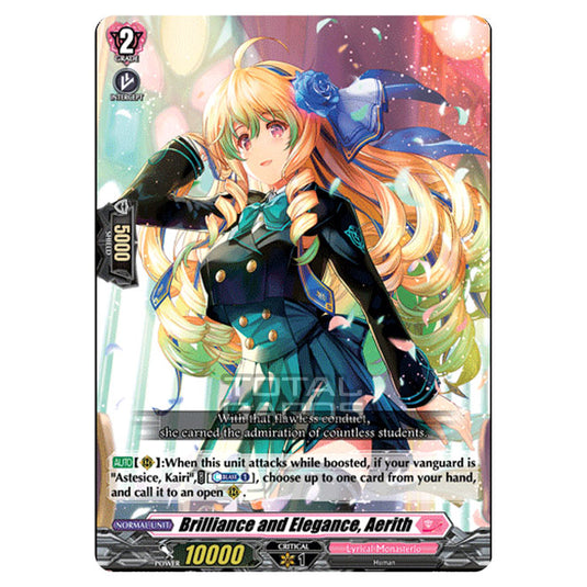 Cardfight!! Vanguard - D LBT01 - Lyrical Melody - Brilliance and Elegance, Aerith (RR) D-LBT01/013