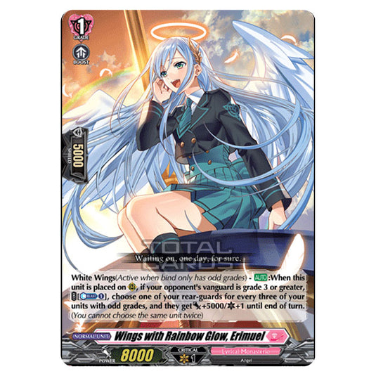 Cardfight!! Vanguard - D LBT01 - Lyrical Melody - Wings With Rainbow Glow, Erimuel (RR) D-LBT01/019