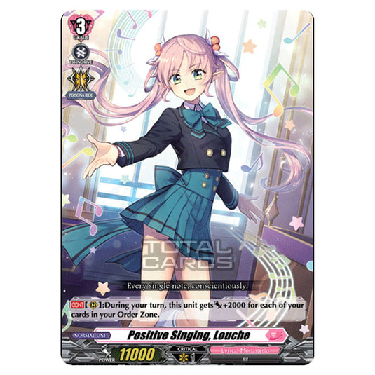 Cardfight!! Vanguard - D LBT01 - Lyrical Melody - Positive Singing, Louche (C) D-LBT01/062