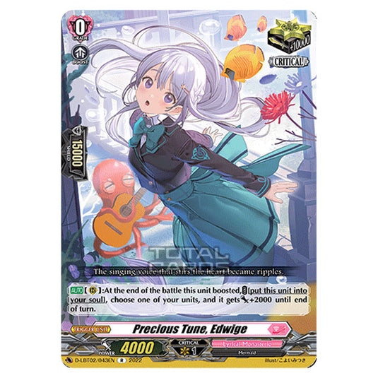 Cardfight!! Vanguard - Lyrical Monasterio ~It's A New School Term!~ - Precious Tune, Edwige (R) D-LBT02/043