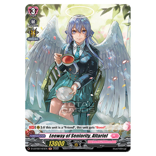 Cardfight!! Vanguard - Lyrical Monasterio ~It's A New School Term!~ - Leeway of Seniority, Altariel (H) D-LBT02/H023