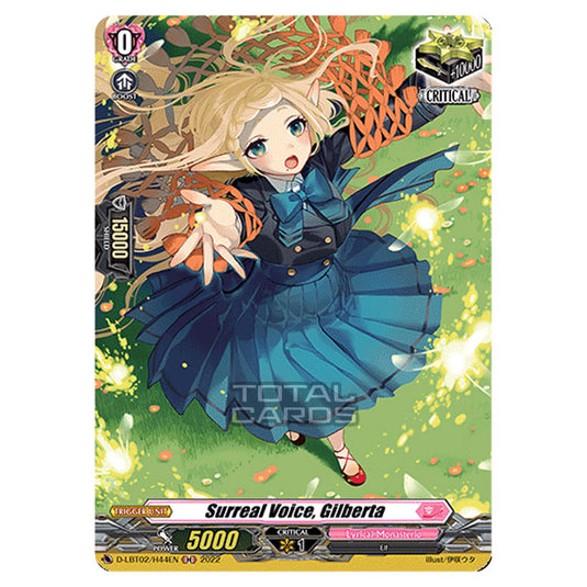 Cardfight!! Vanguard - Lyrical Monasterio ~It's A New School Term!~ - Surreal Voice, Gilberta (H) D-LBT02/H044