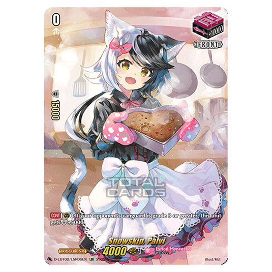 Cardfight!! Vanguard - Lyrical Monasterio ~It's A New School Term!~ - Snowskip, Palvi (LSR) D-LBT02/LSR006