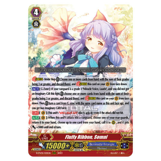 Cardfight!! Vanguard - P & V Special Series - History Collection - Fluffy Ribbon, Somni (RRR) D-PV01/021EN