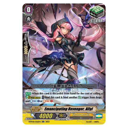 Cardfight!! Vanguard - P & V Special Series - History Collection - Emancipating Revenger, Allyl (RR) D-PV01/056EN