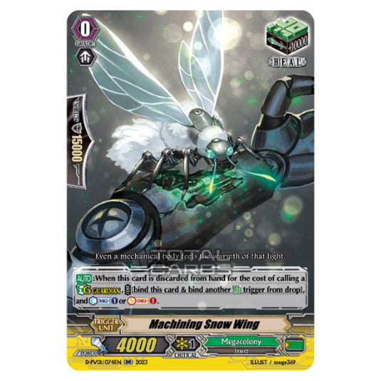 Cardfight!! Vanguard - P & V Special Series - History Collection - Machining Snow Wing (RR) D-PV01/074EN