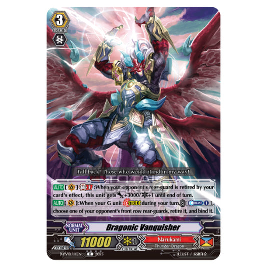 Cardfight!! Vanguard - P & V Special Series - History Collection - Dragonic Vanquisher (C) D-PV01/111EN