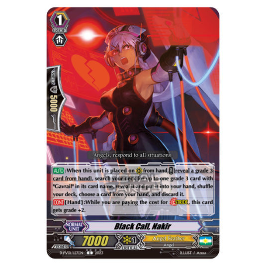 Cardfight!! Vanguard - P & V Special Series - History Collection - Black Call, Nakir (C) D-PV01/127EN