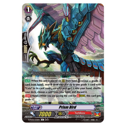 Cardfight!! Vanguard - P & V Special Series - History Collection - Prism Bird (C) D-PV01/133EN