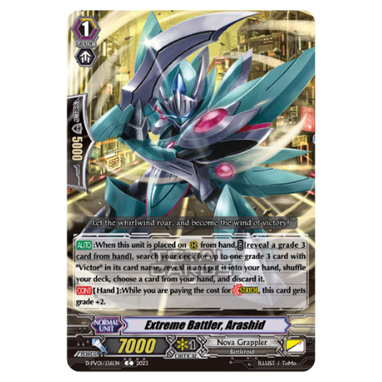 Cardfight!! Vanguard - P & V Special Series - History Collection - Extreme Battler, Arashid (C) D-PV01/136EN