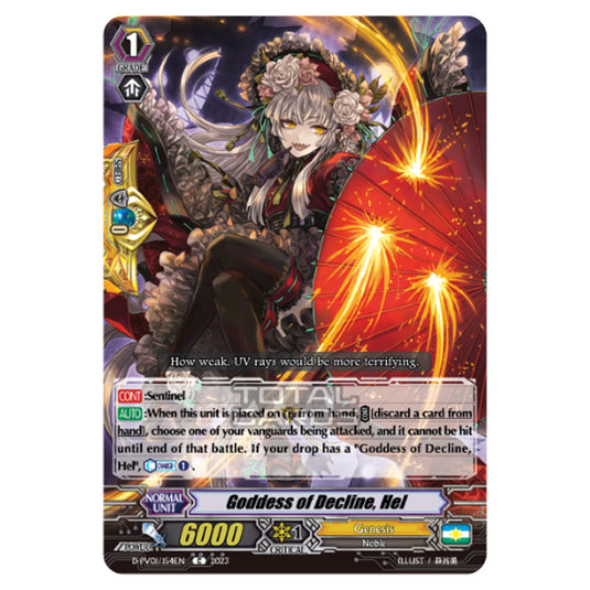 Cardfight!! Vanguard - P & V Special Series - History Collection - Goddess of Decline, Hel (C) D-PV01/154EN