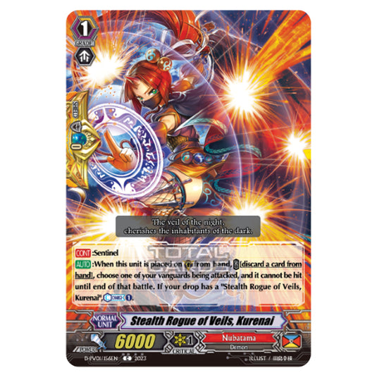 Cardfight!! Vanguard - P & V Special Series - History Collection - Stealth Rogue of Veils, Kurenai (C) D-PV01/156EN