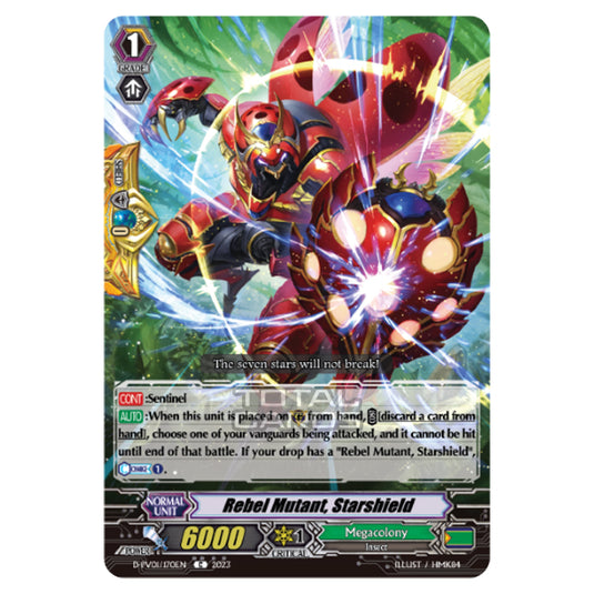 Cardfight!! Vanguard - P & V Special Series - History Collection - Rebel Mutant, Starshield (C) D-PV01/170EN