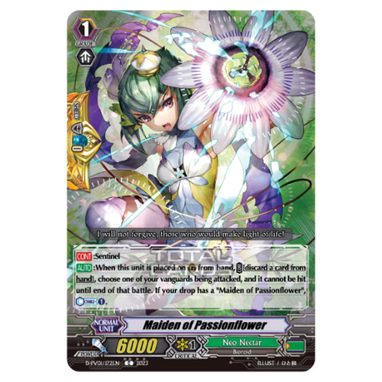 Cardfight!! Vanguard - P & V Special Series - History Collection - Maiden of Passionflower (C) D-PV01/172EN