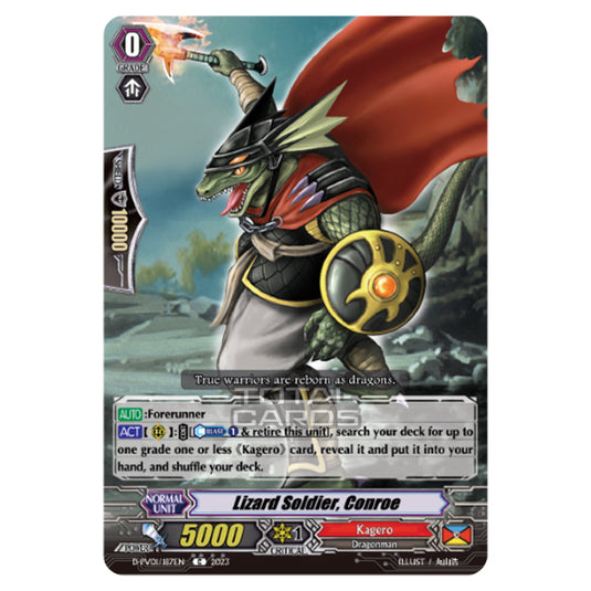 Cardfight!! Vanguard - P & V Special Series - History Collection - Lizard Soldier, Conroe (C) D-PV01/187EN