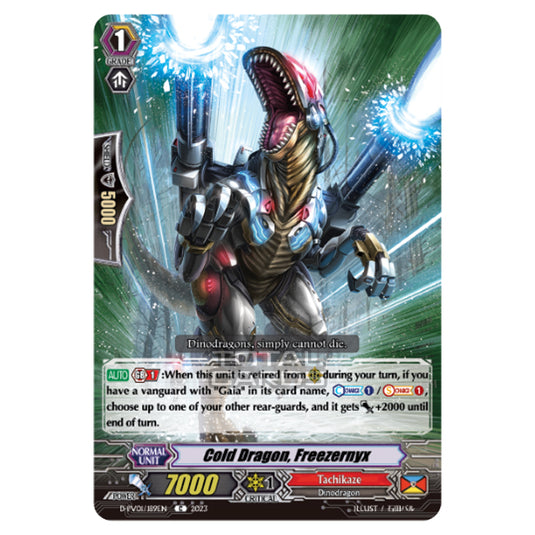 Cardfight!! Vanguard - P & V Special Series - History Collection - Cold Dragon, Freezernyx (C) D-PV01/189EN