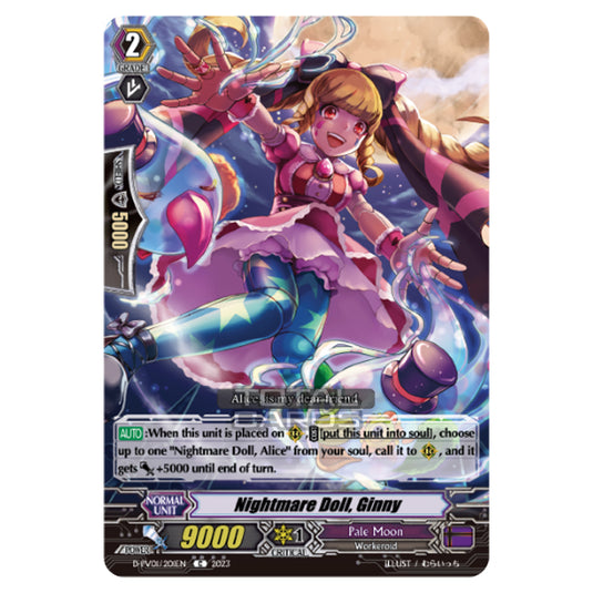 Cardfight!! Vanguard - P & V Special Series - History Collection - Nightmare Doll, Ginny (C) D-PV01/201EN