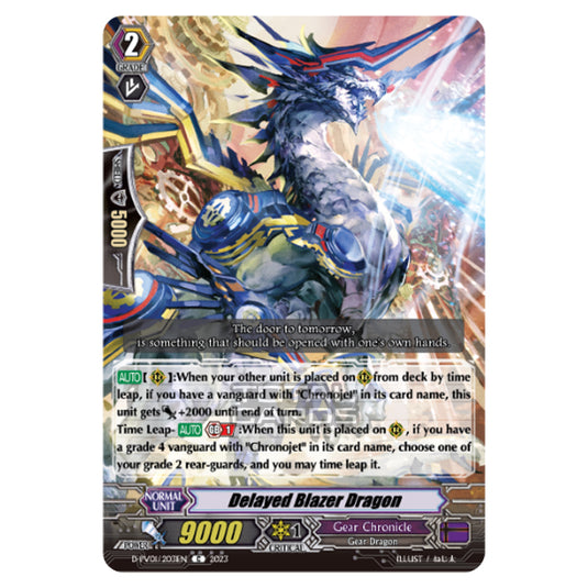 Cardfight!! Vanguard - P & V Special Series - History Collection - Delayed Blazer Dragon (C) D-PV01/203EN