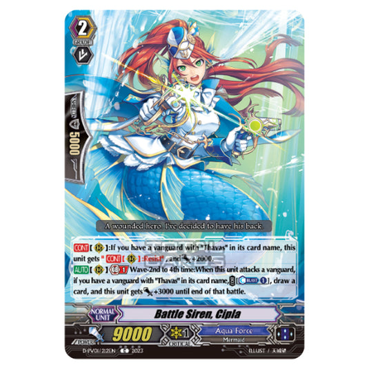 Cardfight!! Vanguard - P & V Special Series - History Collection - Battle Siren, Cipla (C) D-PV01/212EN