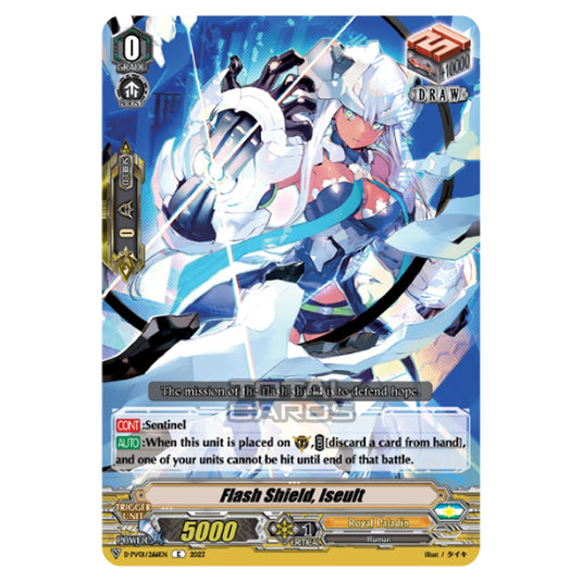 Cardfight!! Vanguard - P & V Special Series - History Collection - Flash Shield, Iseult (C) D-PV01/266EN