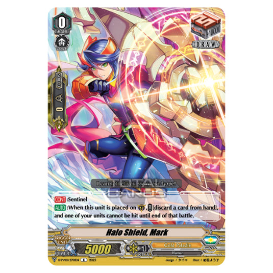 Cardfight!! Vanguard - P & V Special Series - History Collection - Halo Shield, Mark (C) D-PV01/270EN