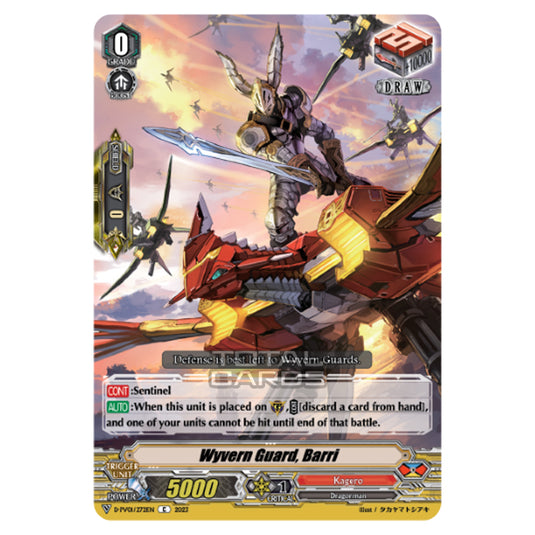 Cardfight!! Vanguard - P & V Special Series - History Collection - Wyvern Guard, Barri (C) D-PV01/272EN