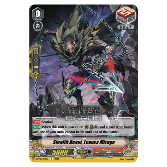 Cardfight!! Vanguard - P & V Special Series - History Collection - Stealth Beast, Leaves Mirage (C) D-PV01/275EN