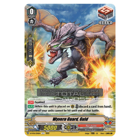 Cardfight!! Vanguard - P & V Special Series - History Collection - Wyvern Guard, Guld (C) D-PV01/276EN