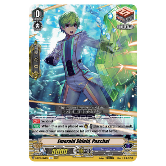 Cardfight!! Vanguard - P & V Special Series - History Collection - Emerald Shield, Paschal (C) D-PV01/286EN